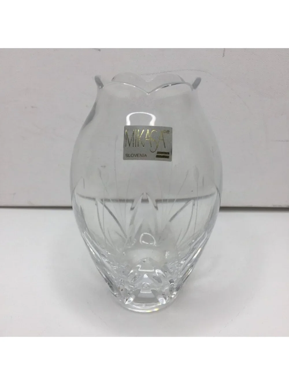Mikasa Slovenia Mini Crystal Bud Vase 5
